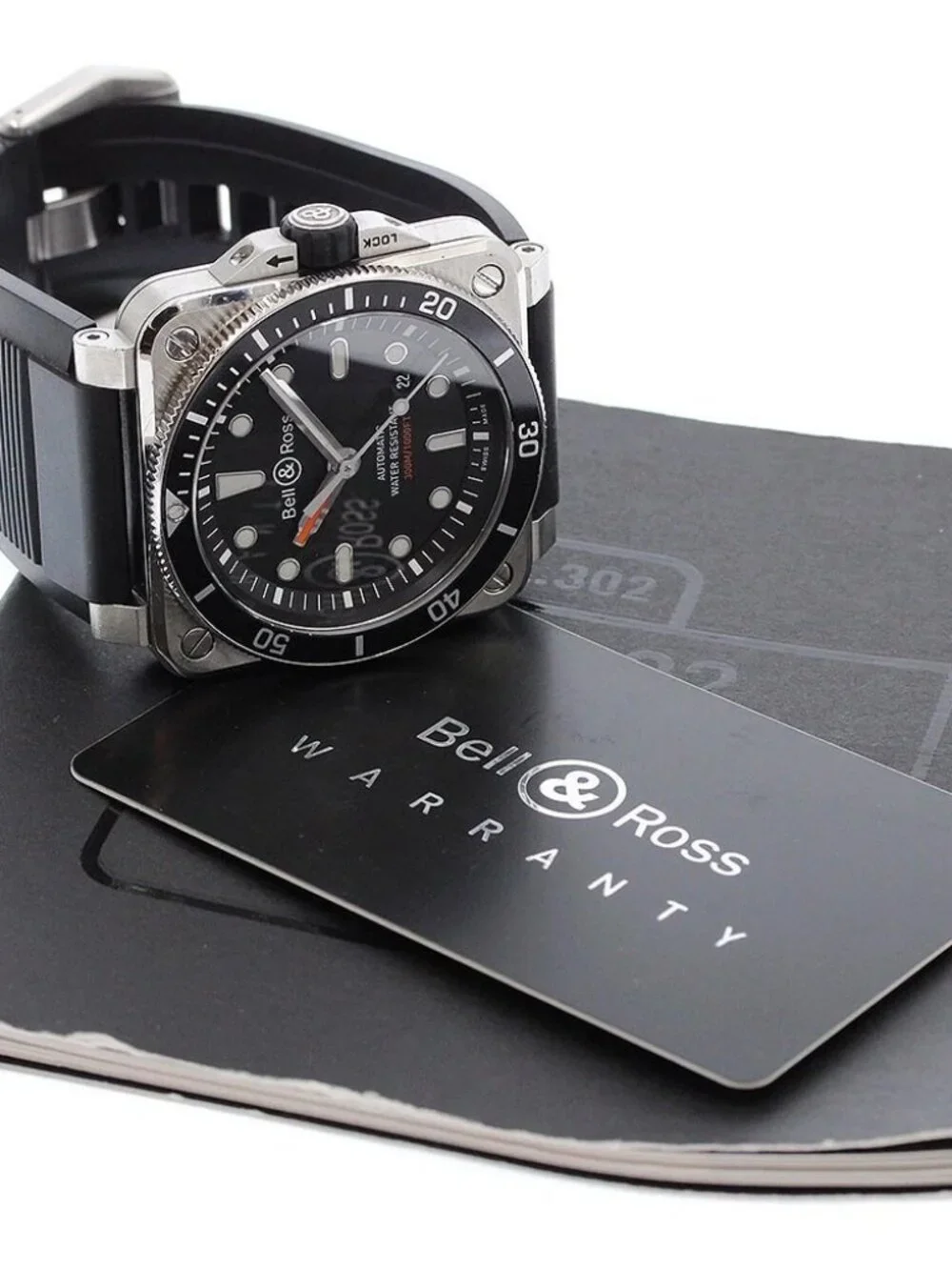 Bell＆Ross Diver BR03-92-DIV Date black Dial Automatic Men's Watch_967967